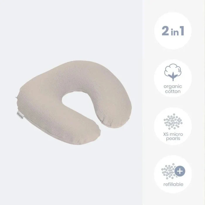 Doomoo Softy Muslin Nursing Pillow - Jersey Sand - ebebek - Black Friday