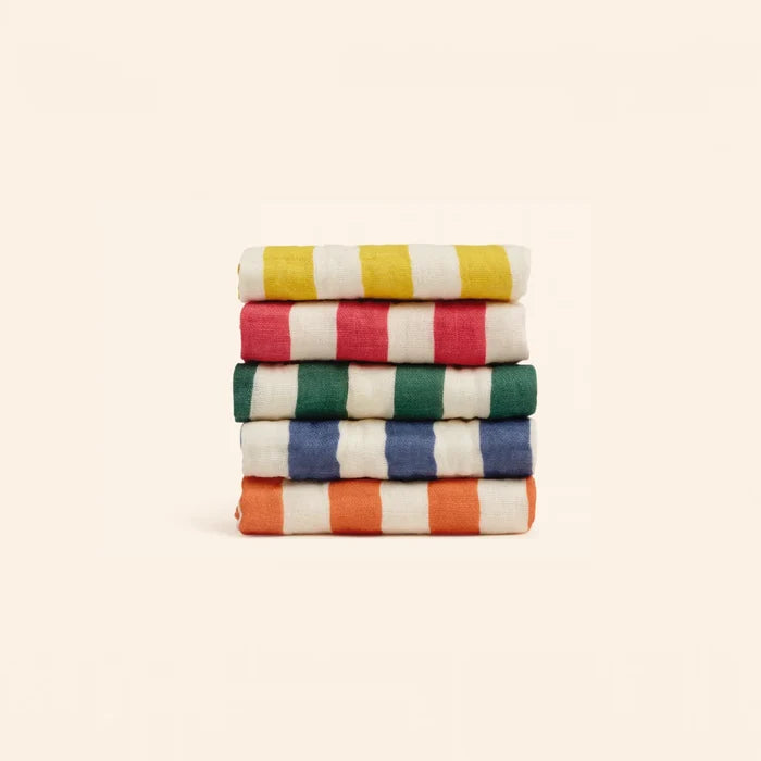 Dr Max's Organic Cotton Wash Cloths - 5 Pack
