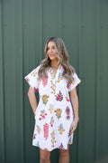 Eleanor Floral Shirt Dress