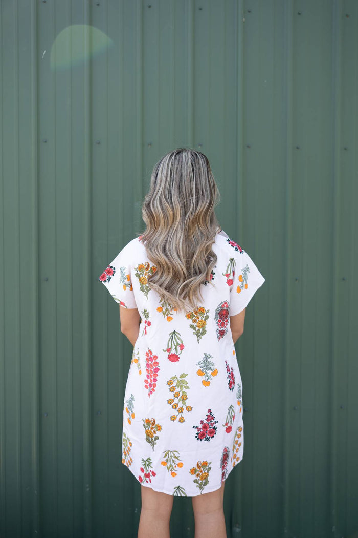 Eleanor Floral Shirt Dress