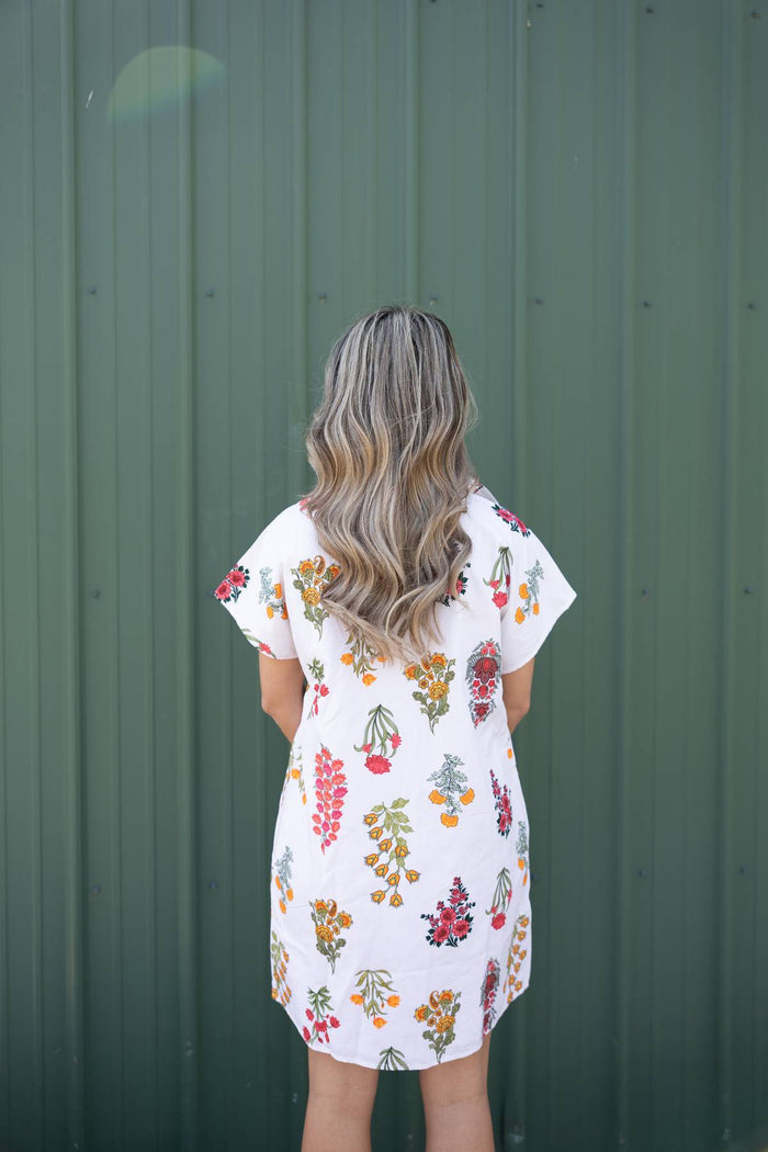 Eleanor Floral Shirt Dress