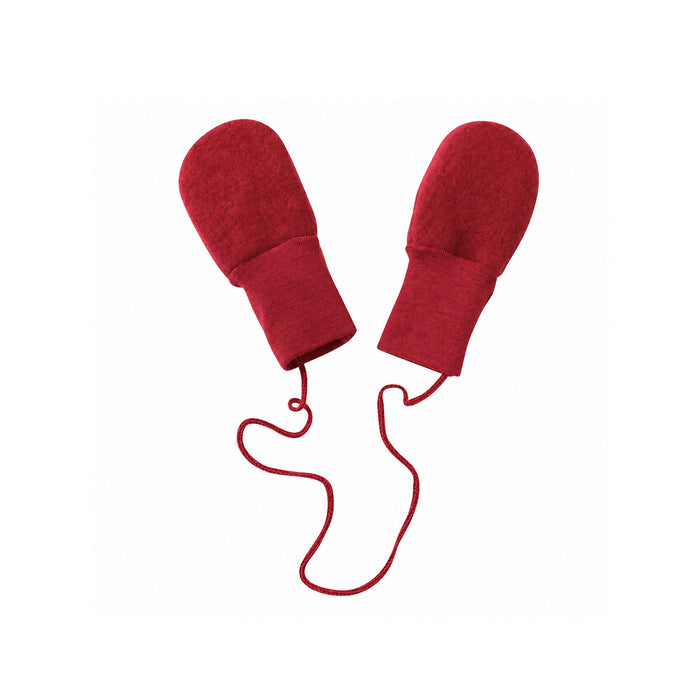 Engel Natur Merino Wool Mittens – Jaspis Red
