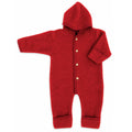 Engel Natur Wool Jumpsuit with Hood Red