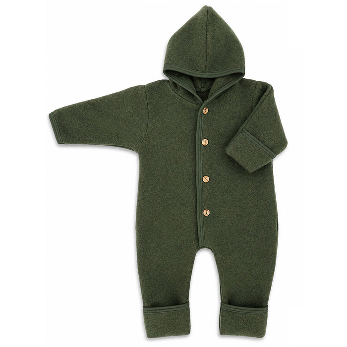 Engel Natur Wool Jumpsuit with Hood Reed