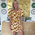 Fall Vacay Printed Mini Dress