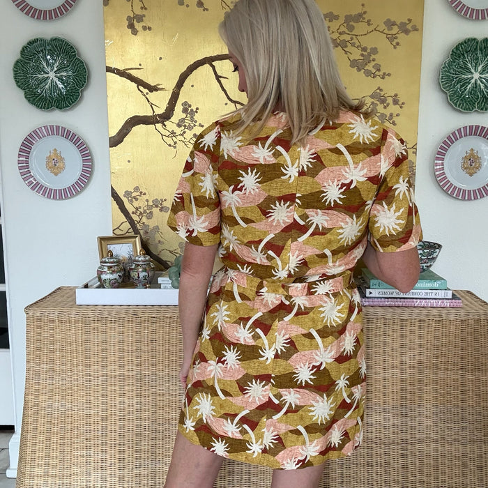 Fall Vacay Printed Mini Dress
