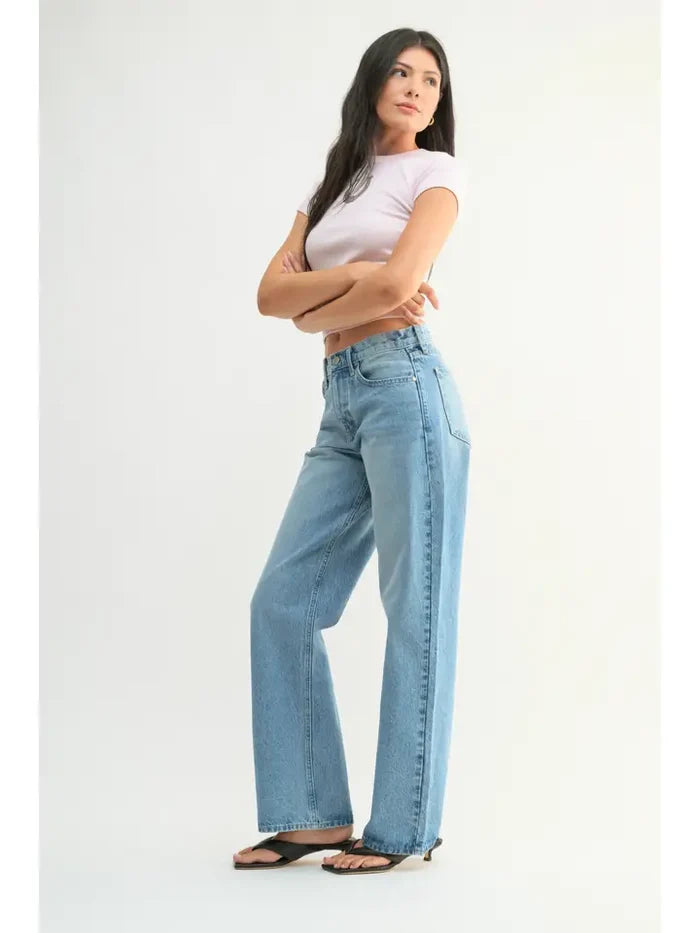 Felicity Relaxed Straight Denim