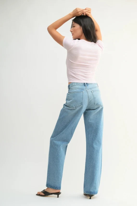 Felicity Relaxed Straight Denim
