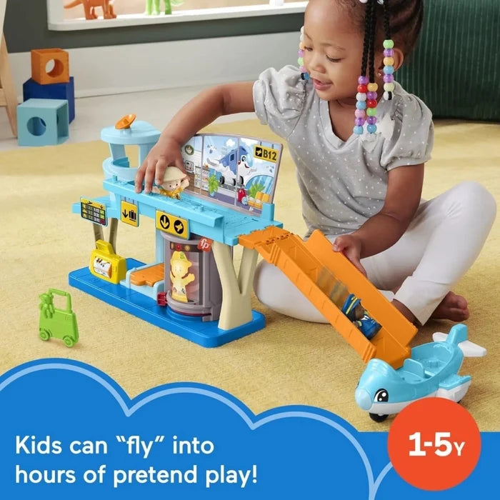 Fisher - Price Little People Everday Adventures Airport Playset - ebebek