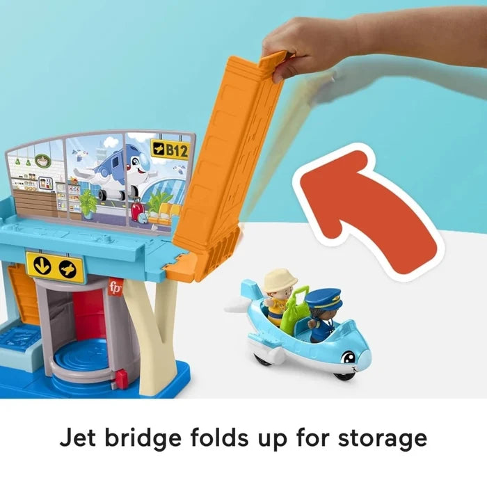 Fisher - Price Little People Everday Adventures Airport Playset - ebebek