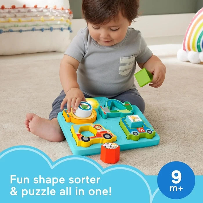 Fisher - Price Shapes & Sounds Vehicle Puzzle Toy - ebebek - Black Friday