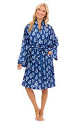Floral Print Robe