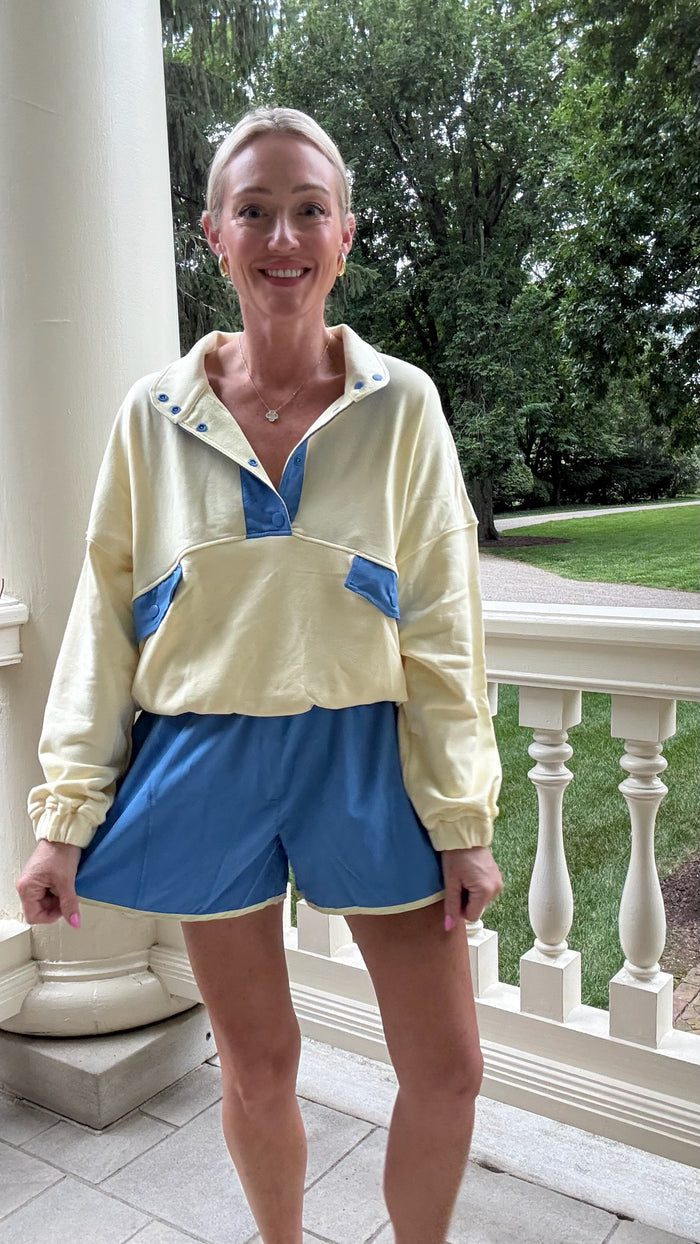 Francis Sweatshirt Shorts Set