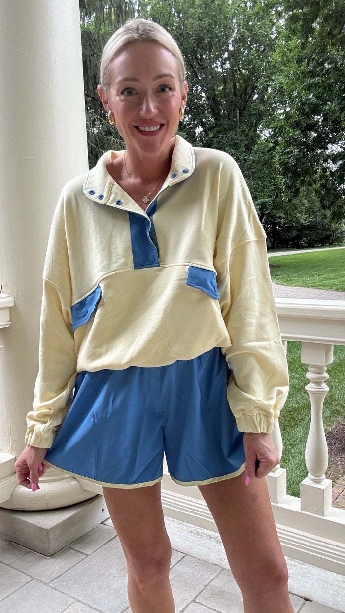 Francis Sweatshirt Shorts Set