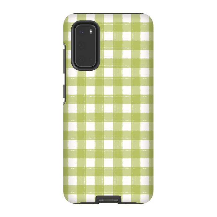Gingham Green Phone Case