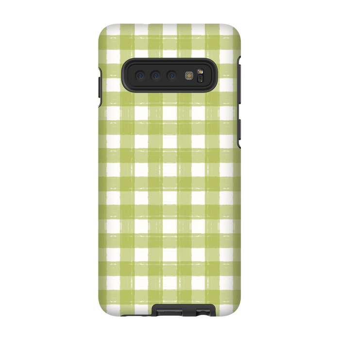 Gingham Green Phone Case