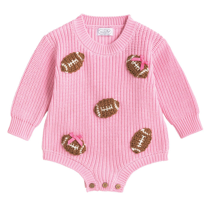 Girl Football Sweater Bubble