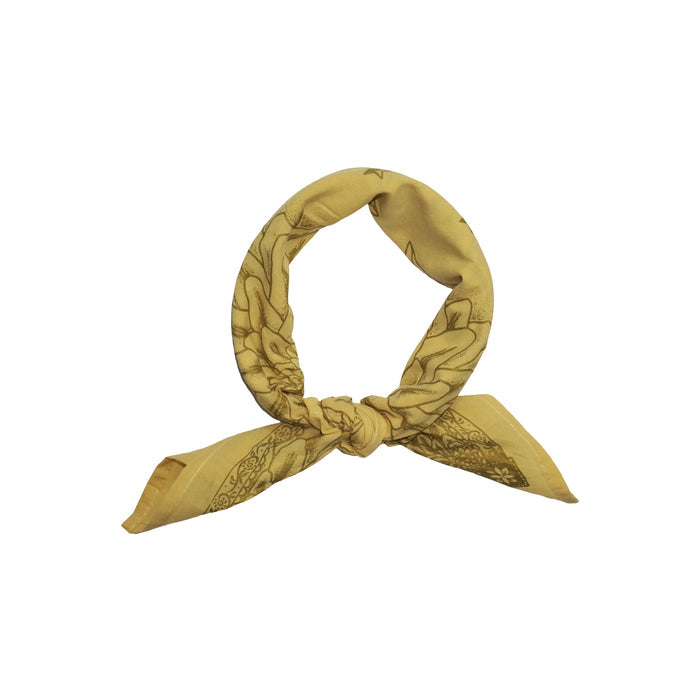 Golden Cotton Bandana