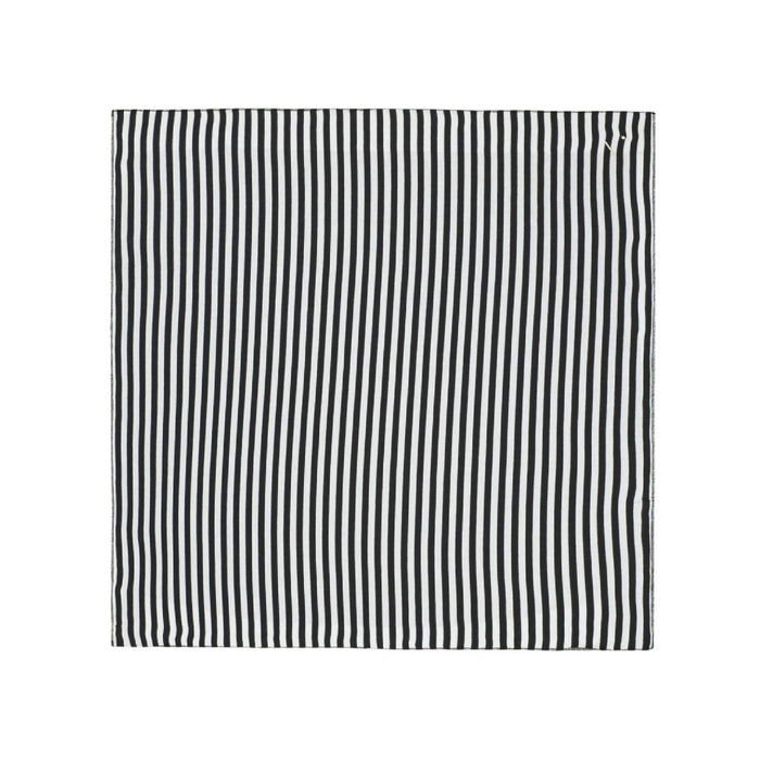Gray Label Multi Swaddle Scarf Nearly Black - Off White - La Gentile Store