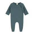 Gray Label Newborn Suit With Snaps Blue Grey - La Gentile Store