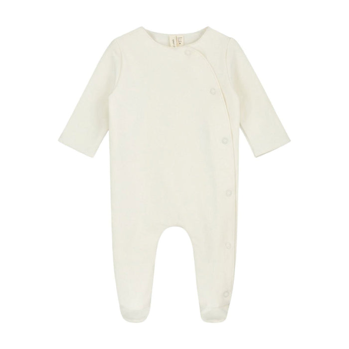 Gray Label Newborn Suit With Snaps Cream - La Gentile Store