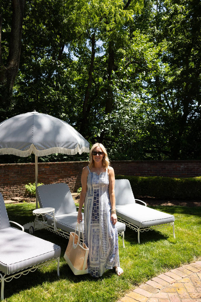 Hadley Pattern Midi Dress