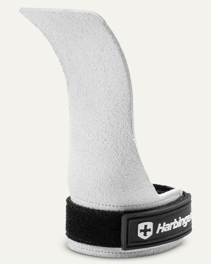 Harbinger Pro Chalk Grips - White