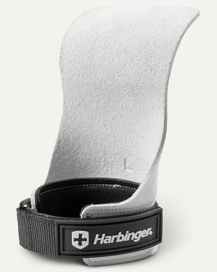 Harbinger Pro Chalk Grips - White