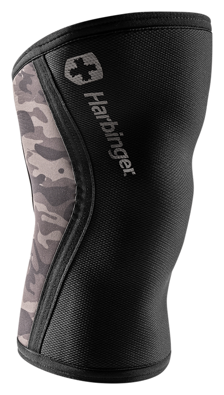 Harbinger Pro Knee Sleeve 7mm - Grayscale