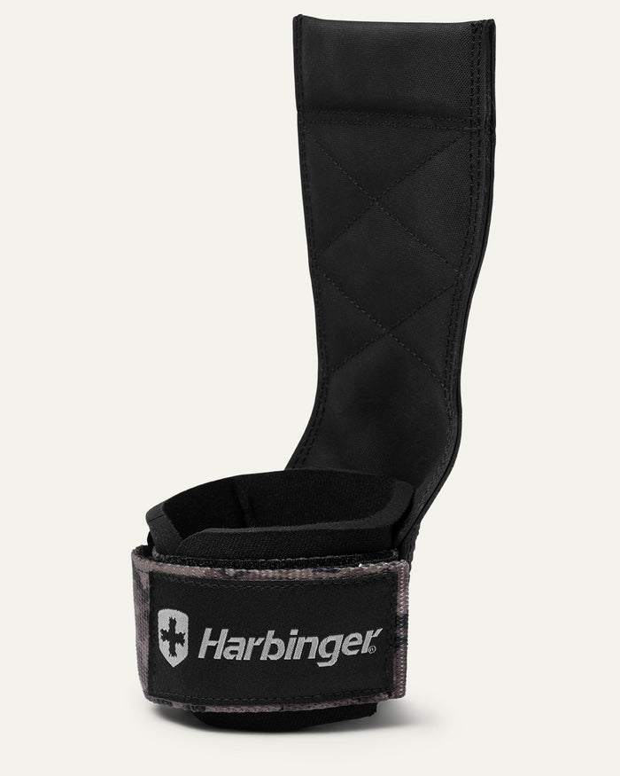 Harbinger Pro Lifting Grips - Greyscale