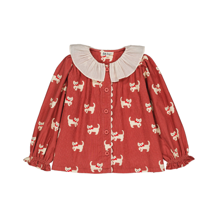 Hello Simone Myrtille Blouse Kitty Rose