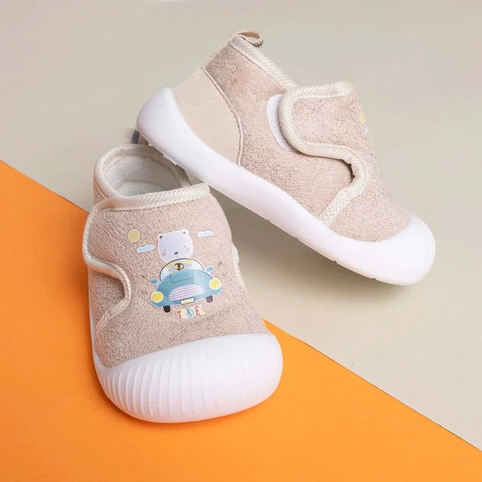 HelloBaby Boys First Step Shoes - Salmon Salmon - ebebek