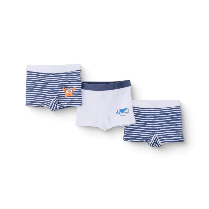 HelloBaby Boys Knickers Striped - Navy Blue Navy Blue - ebebek