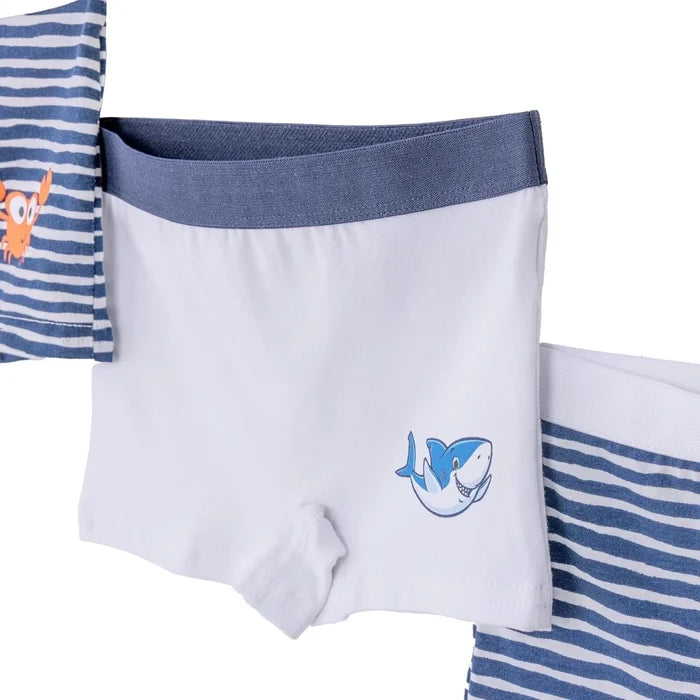 HelloBaby Boys Knickers Striped - Navy Blue Navy Blue - ebebek
