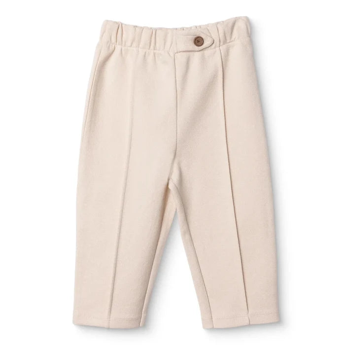 HelloBaby Boys Trousers Buttoned Smart Line Full Length - Ecru Ecru - ebebek