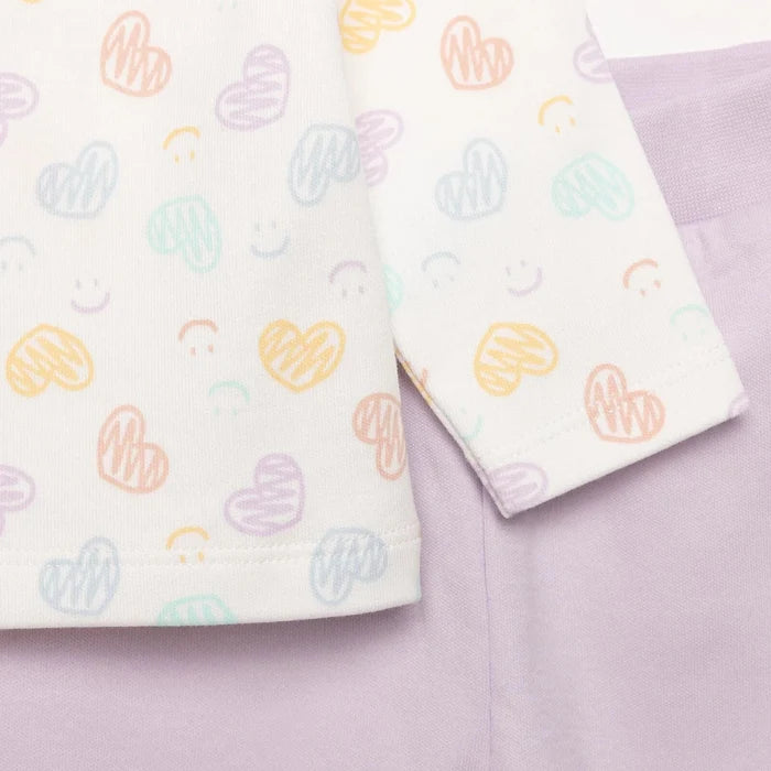 HelloBaby Girl Wrapover Top - Hat - Footed Bottom - Ecru Ecru - ebebek