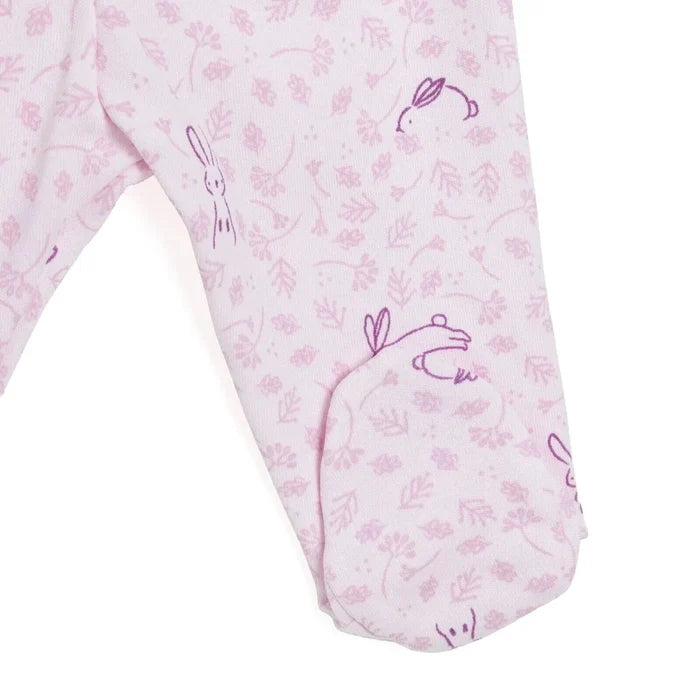 HelloBaby Girls 5 - Piece Newborn Hospital Box Set Animal Print Snap Fastening Envelope Neck Full Leng - Ecru Ecru - ebebek
