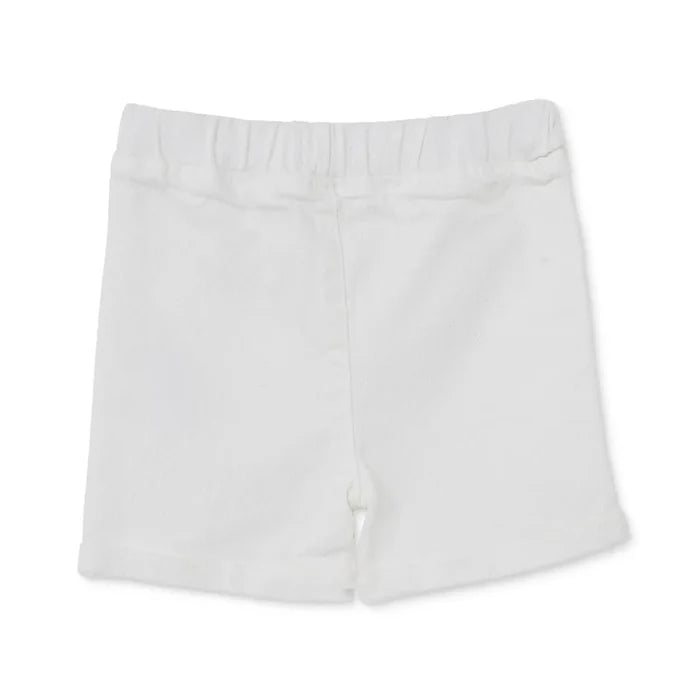 HelloBaby Girls Denim Shorts Buttoned Berry Belle Short Length - Ecru Ecru - ebebek