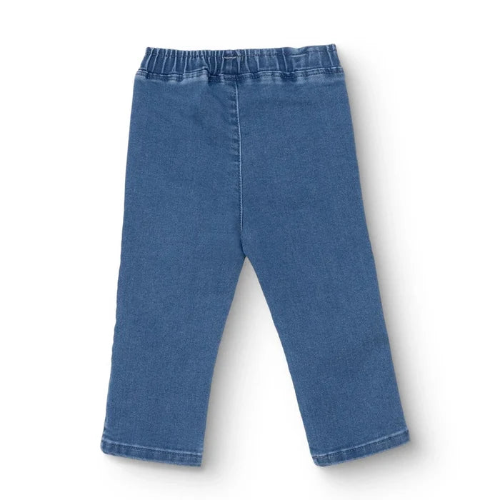 HelloBaby Girls Denim Trousers Buttoned Berry Belle Full Length - Indigo Indigo - ebebek