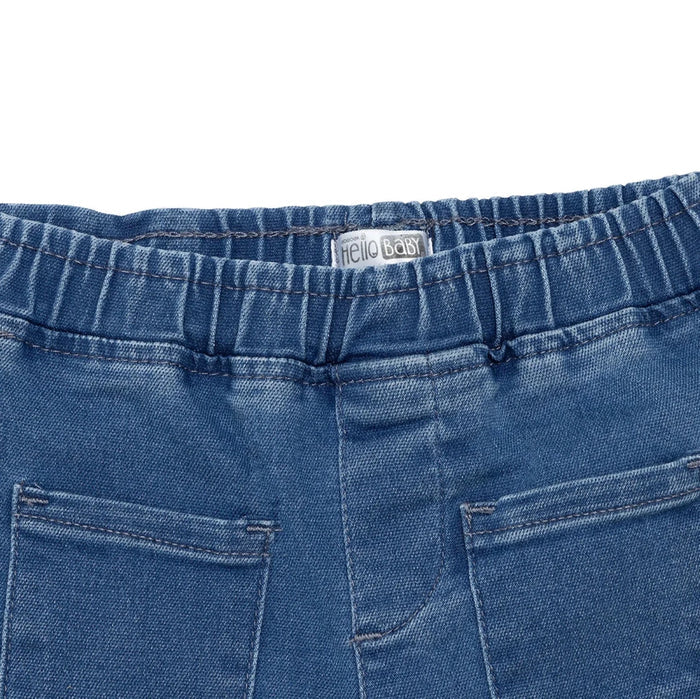 HelloBaby Girls Denim Trousers Buttoned Berry Belle Full Length - Indigo Indigo - ebebek