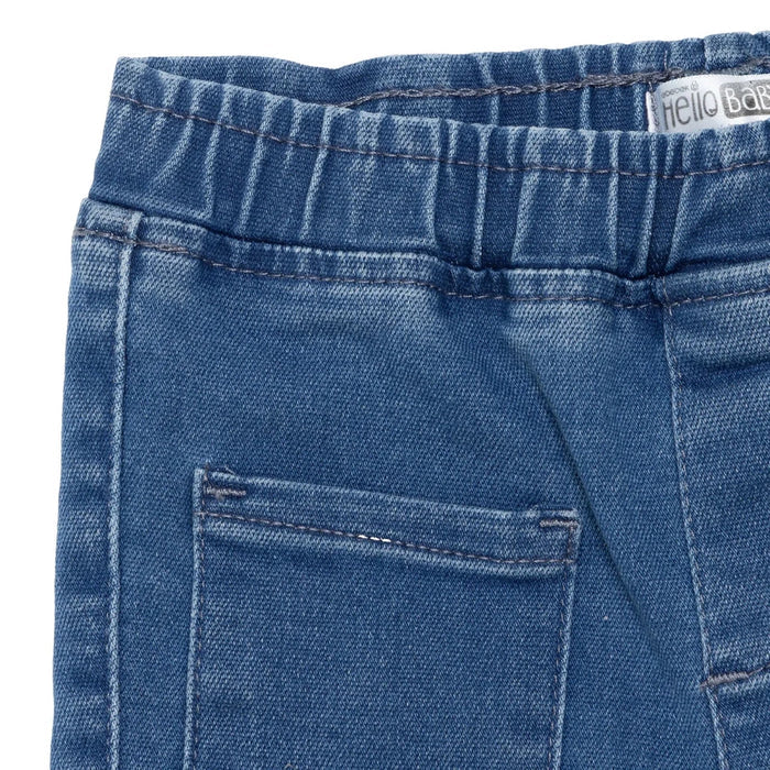 HelloBaby Girls Denim Trousers Buttoned Berry Belle Full Length - Indigo Indigo - ebebek