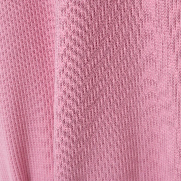 HelloBaby Girls Footed Sleepsuit Zip Fastening Crew Neck Full Length Long Sleeve - Pink Pink - ebebek