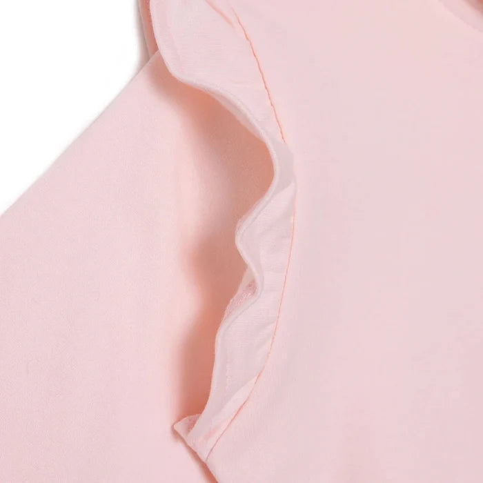 HelloBaby Girls Hooded Cardigan Crew Neck Long Sleeve - Pink Pink - ebebek