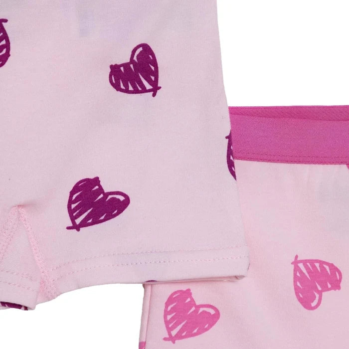 HelloBaby Girls Knickers Heart - Lilac Lilac - ebebek