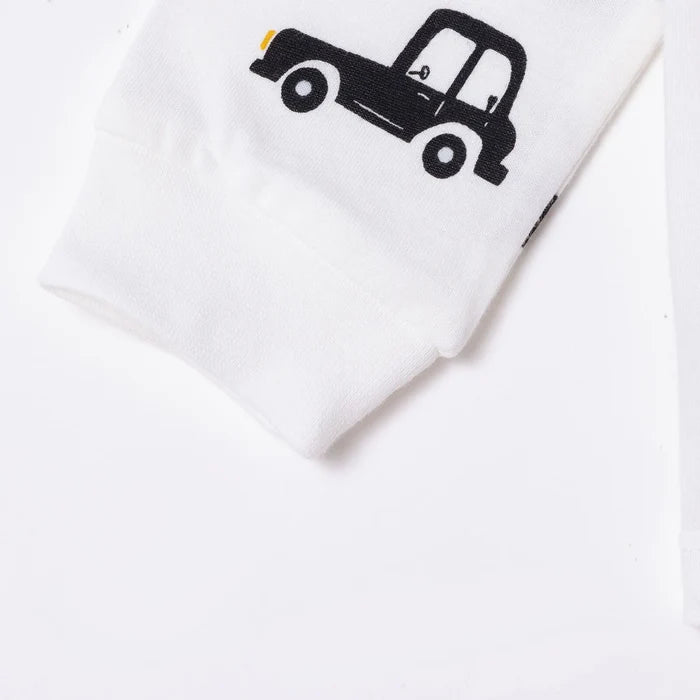 HelloBaby Long Sleeve Pyjamas Set - Ecru - ebebek - Black Friday