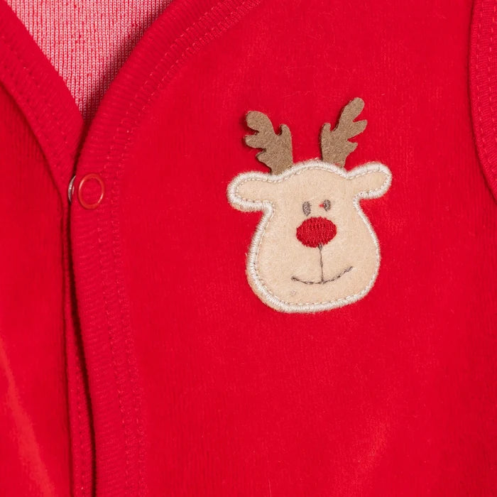 HelloBaby My First Christmas Unisex Newborn Vest - Red - ebebek - Black Friday