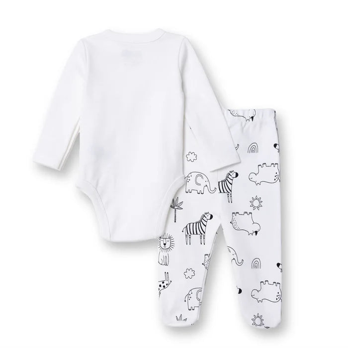 HelloBaby Newborn Body Footed Bottom - Ecru - ebebek - Black Friday
