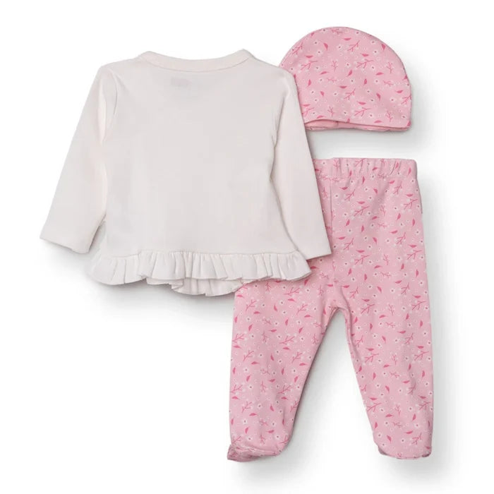 HelloBaby Newborn Body - Hat - Footed Bottom - White White - ebebek