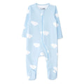 HelloBaby Newborn Footed Jumpsuit - Light Blue - ebebek - Black Friday