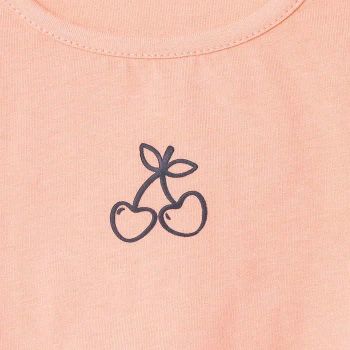 HelloBaby Winter Cherry Blouse - Leggings - Salmon - ebebek - Black Friday
